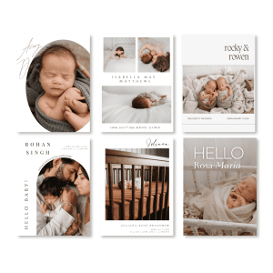 Birth Announcement Photo Magnets