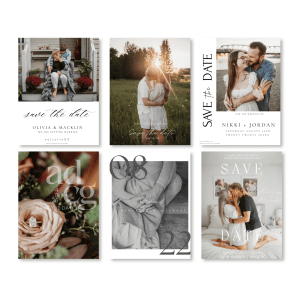 Save the Date Photo Magnet