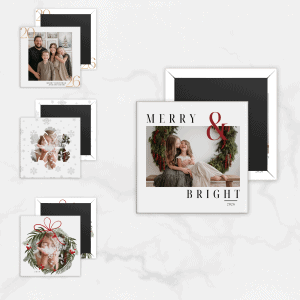 Holiday Acrylic Magnets